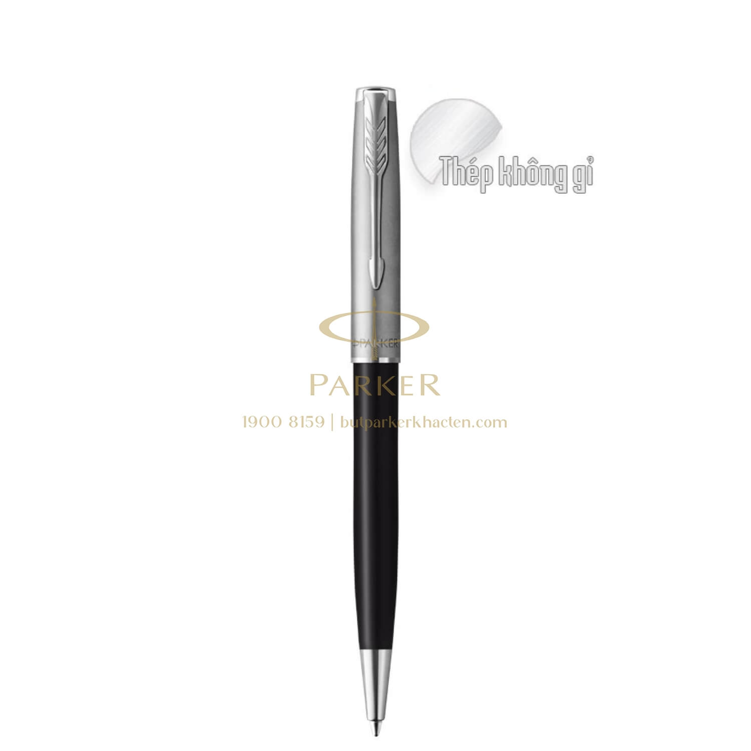 Parker SON X-SB MBlack CT – Thép không gỉ