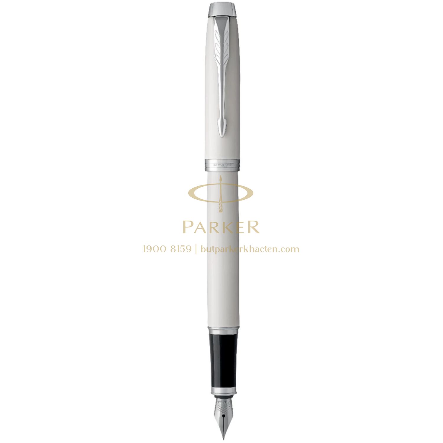 Parker IM White Lacquer CT