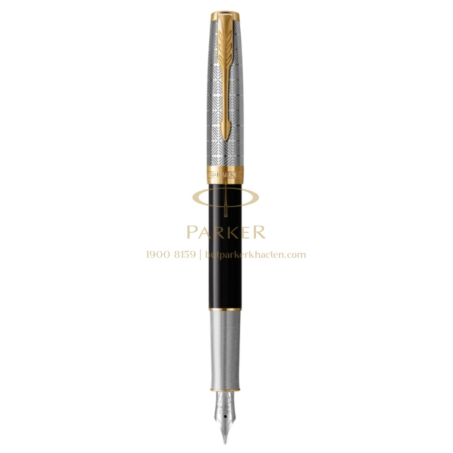 Parker SON Metal Black GT18k GB-2119784 – Mạ vàng 18K