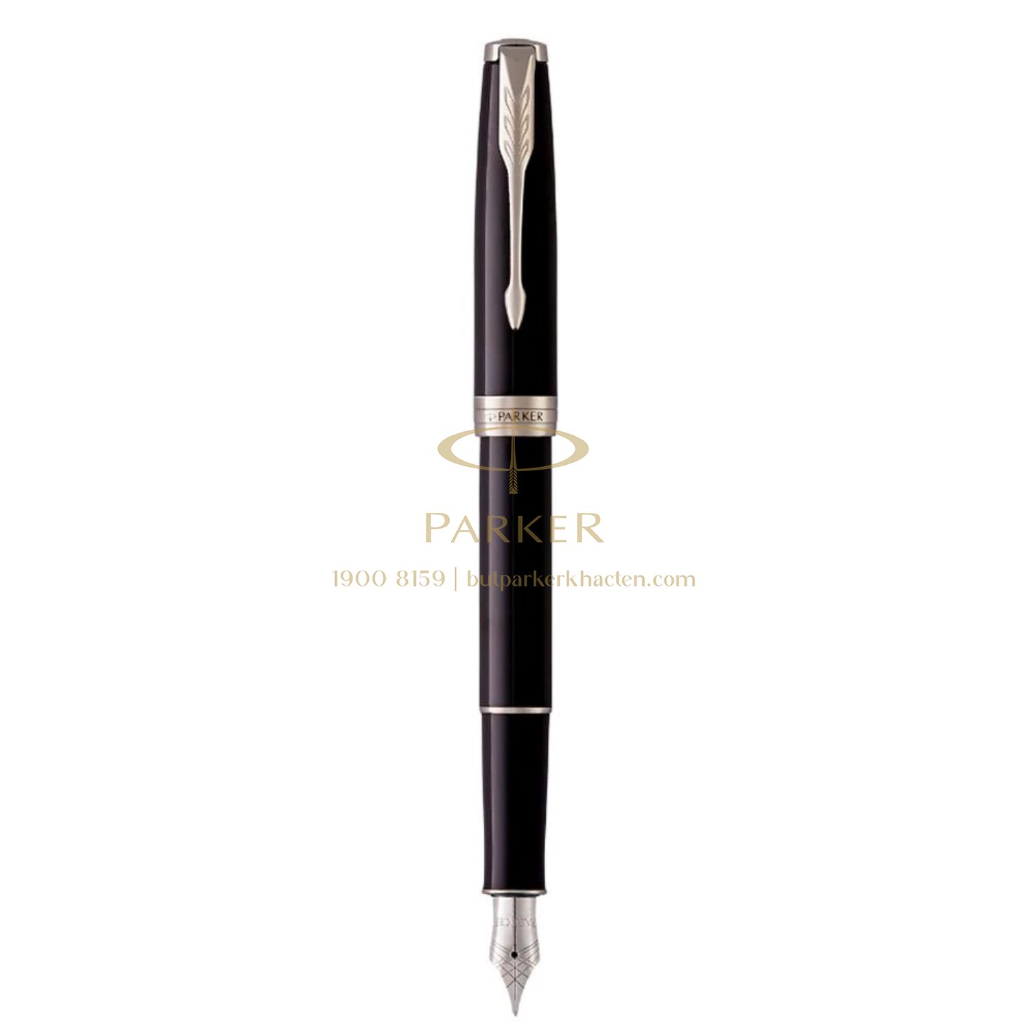 Parker Sonnet Black CT 18K
