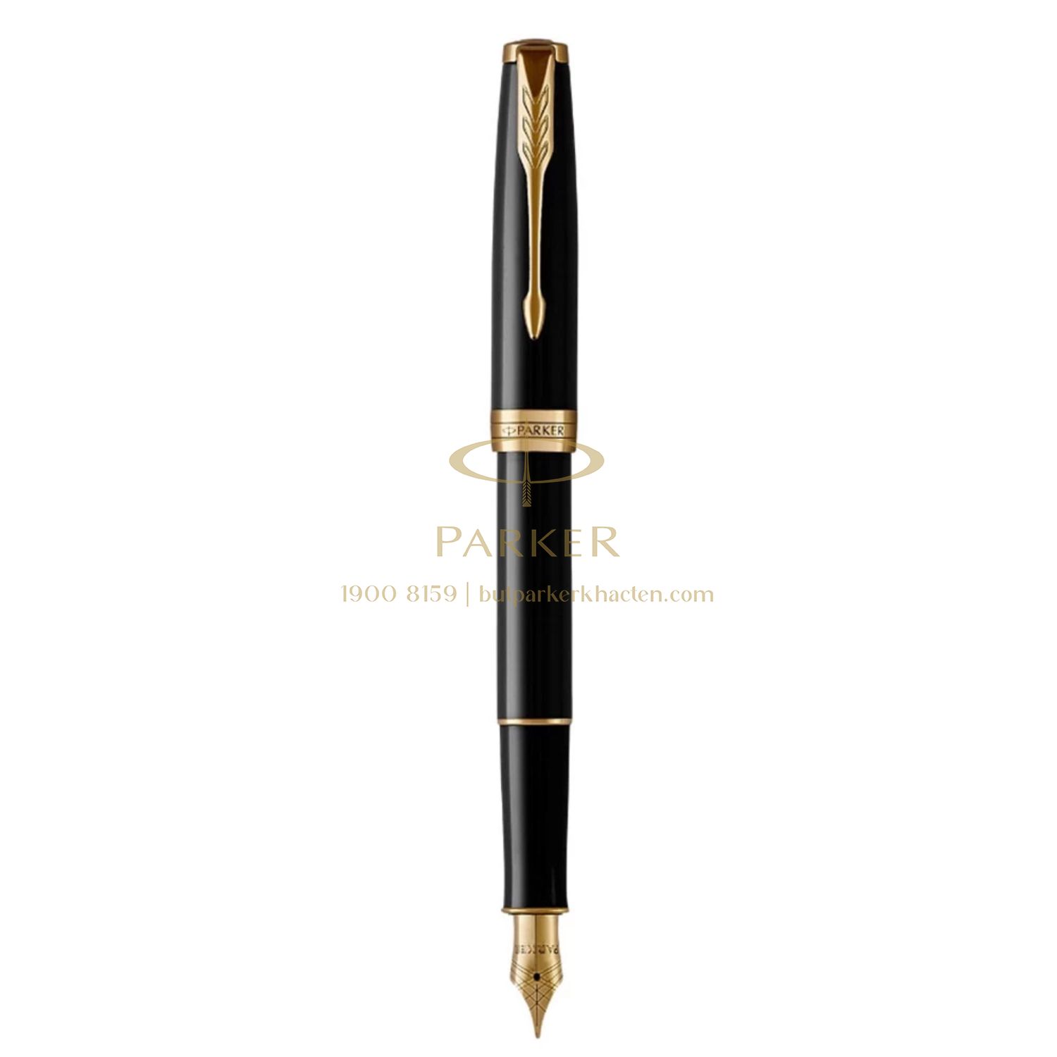 Parker Sonnet Black GT 18K