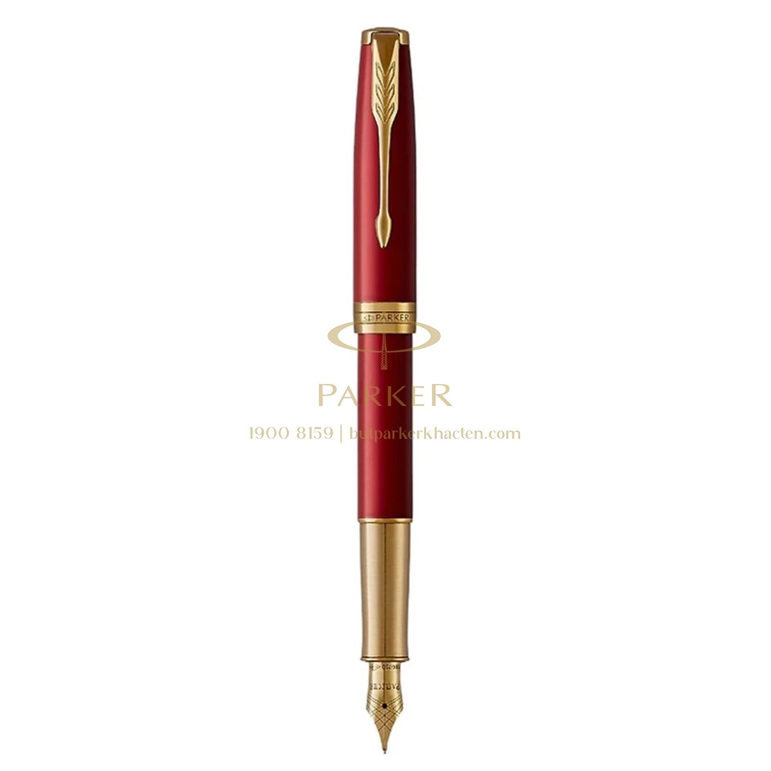 Parker Sonnet Lacque Red GT 18K