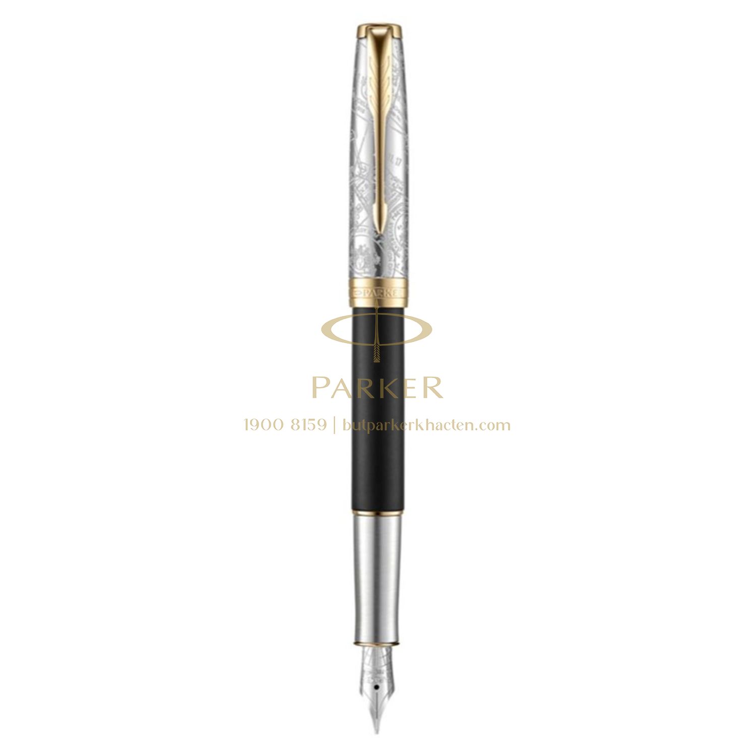 Parker Sonnet SE18 Black GT 18K GB-2054835
