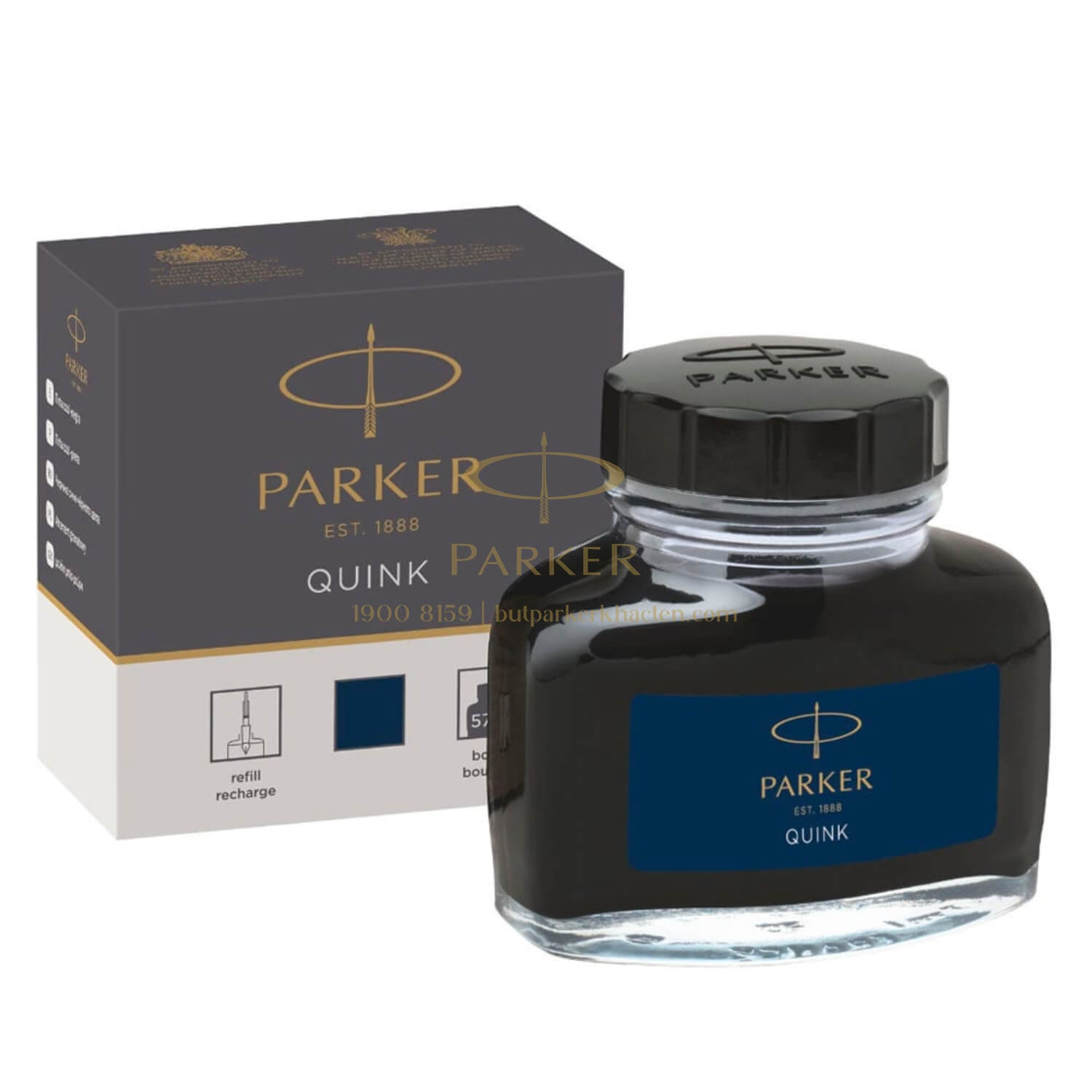 Mực Bút Máy Quink Cao Cấp PARKER