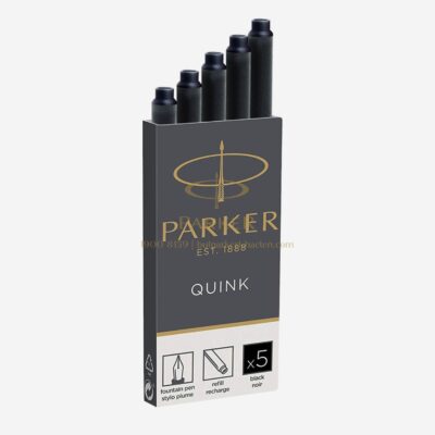 Ống Mực Parker Đen Vỉ 5-1950402 (3501179504025)