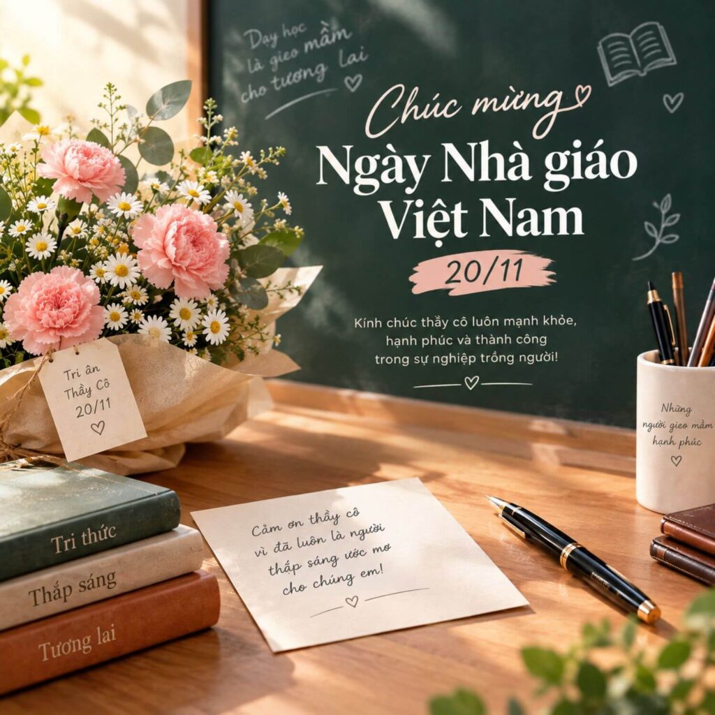 100+ lời Chúc 20/11 hay, ý nghĩa dành tặng thầy cô - Butparkerkhacten.com
